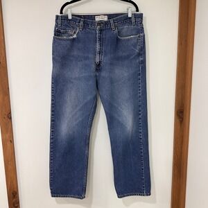 Levi Strauss Signature Regular Fit Jeans Mens 38x30 Blue Denim‎ | 90s